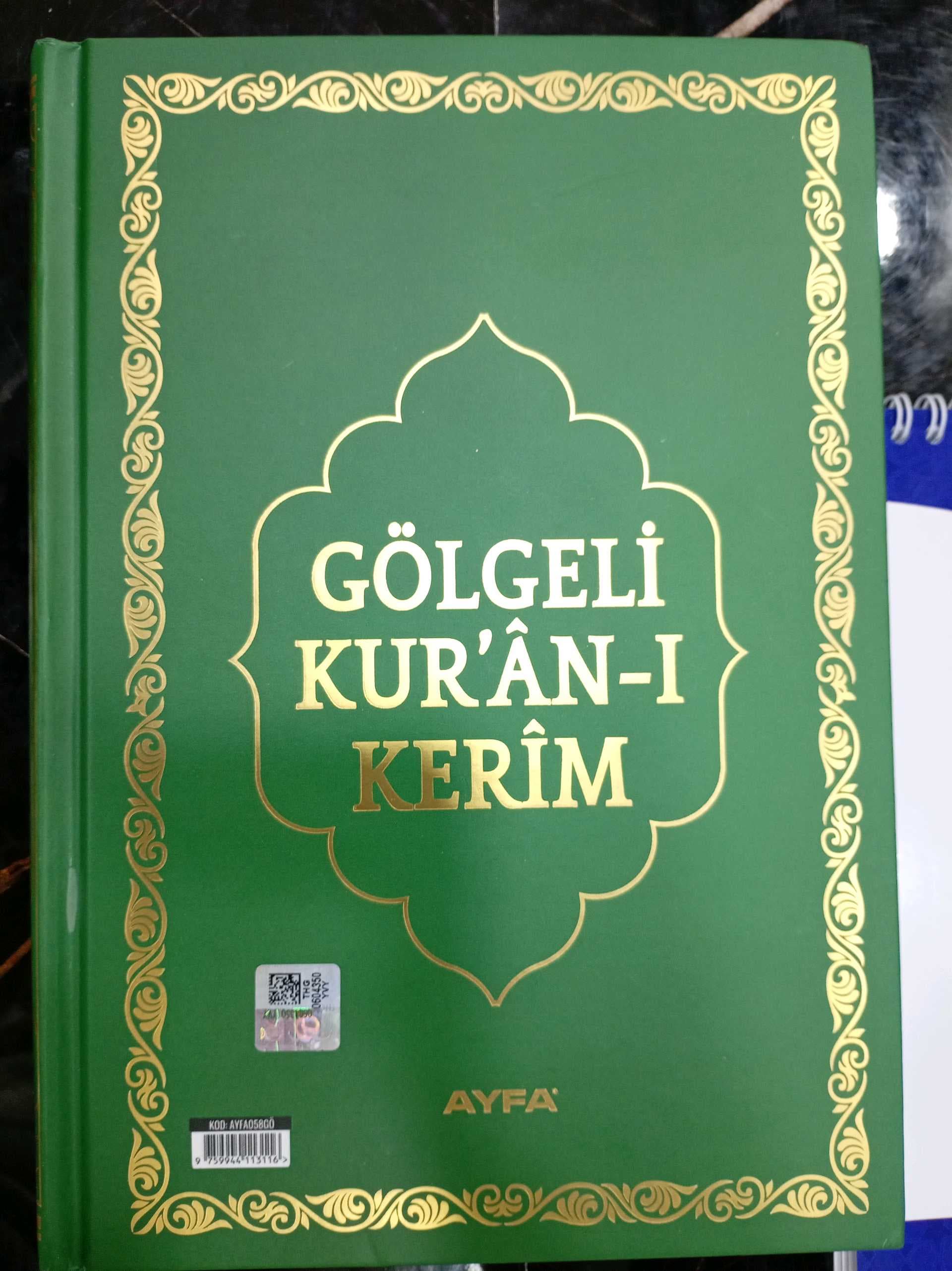 Yozish uchun Mushaf Turkcha #