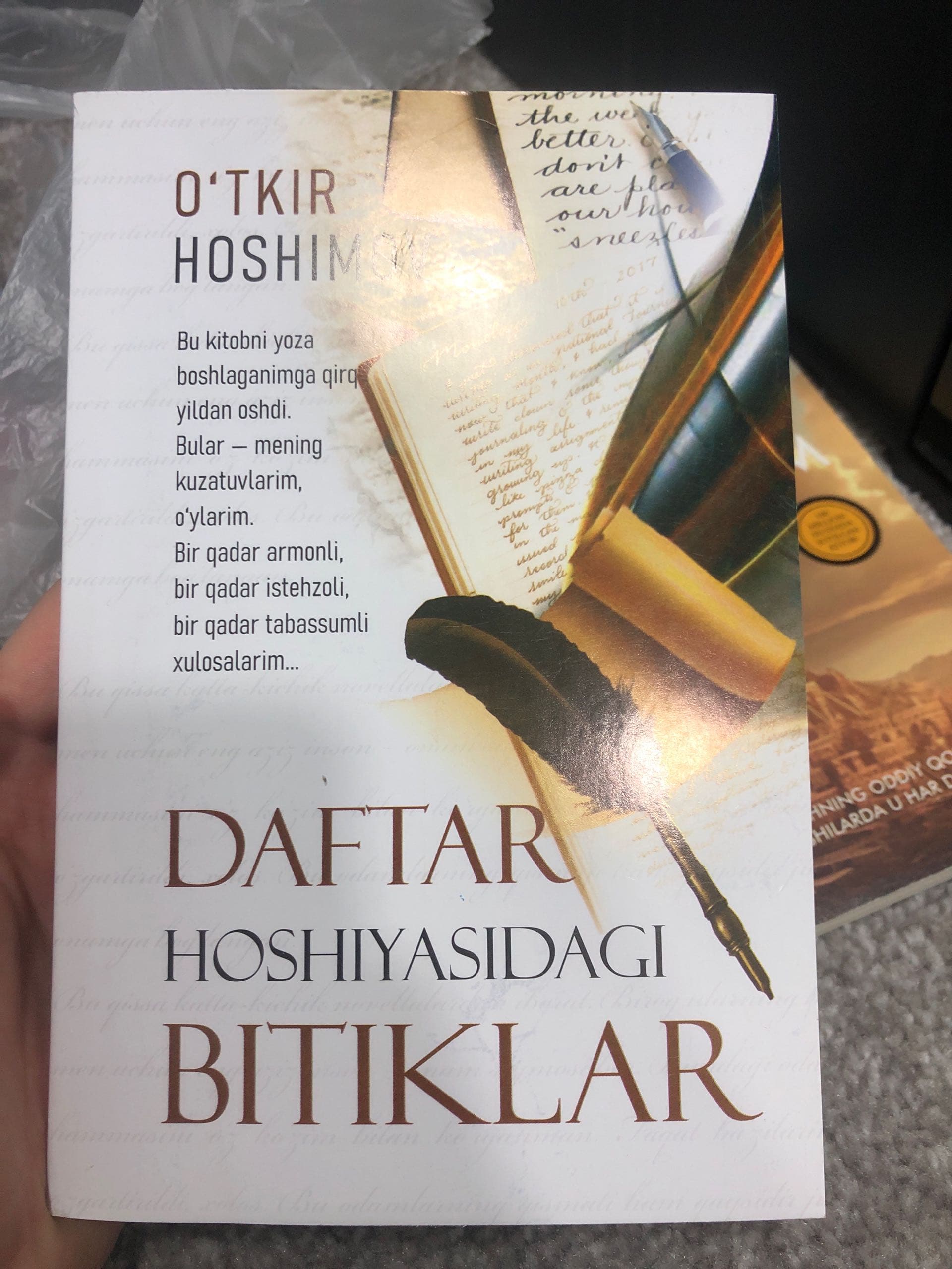 daftar xoshiyasidagi bitiklar