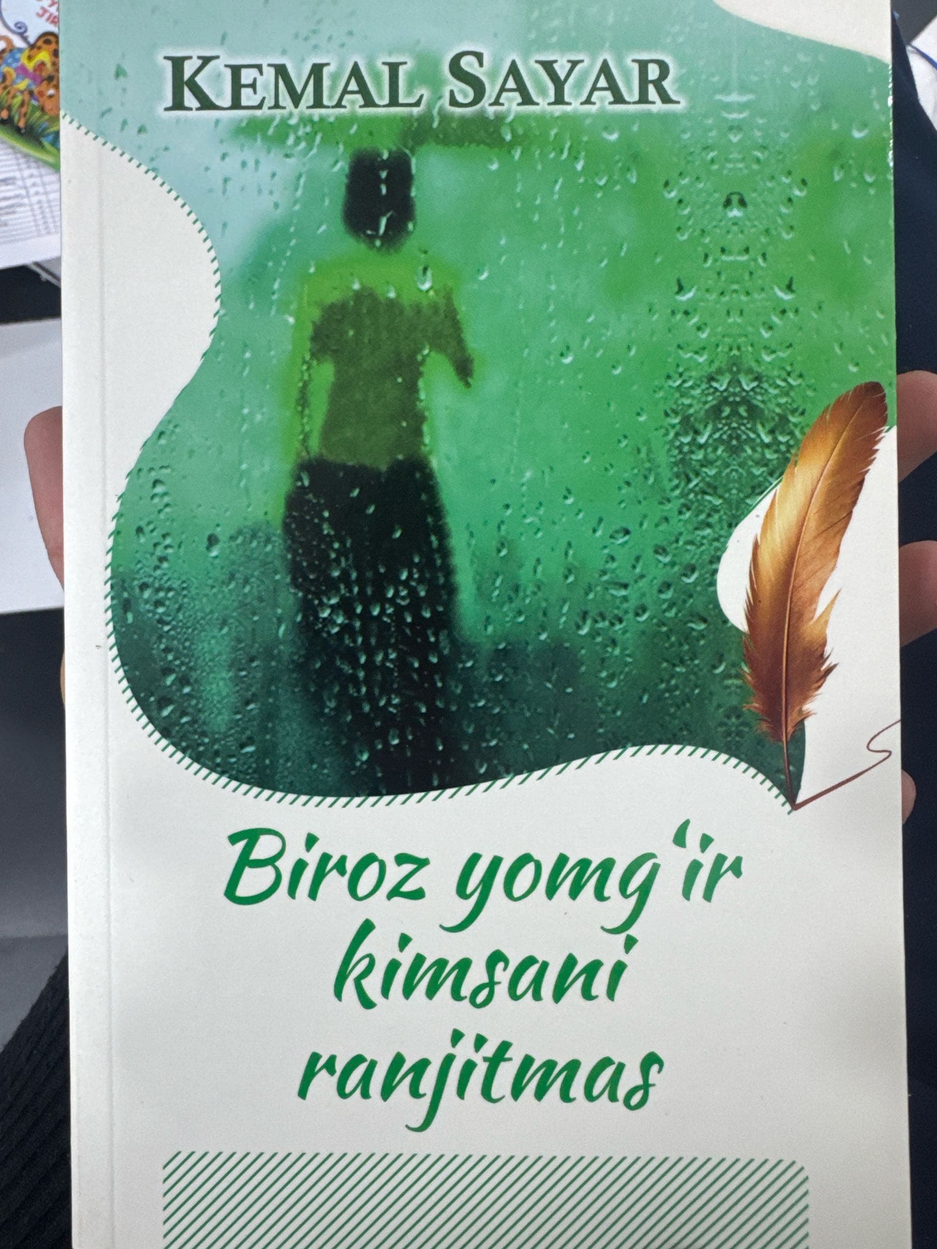 Biroz yomg’ir kimsani ranjitsa
