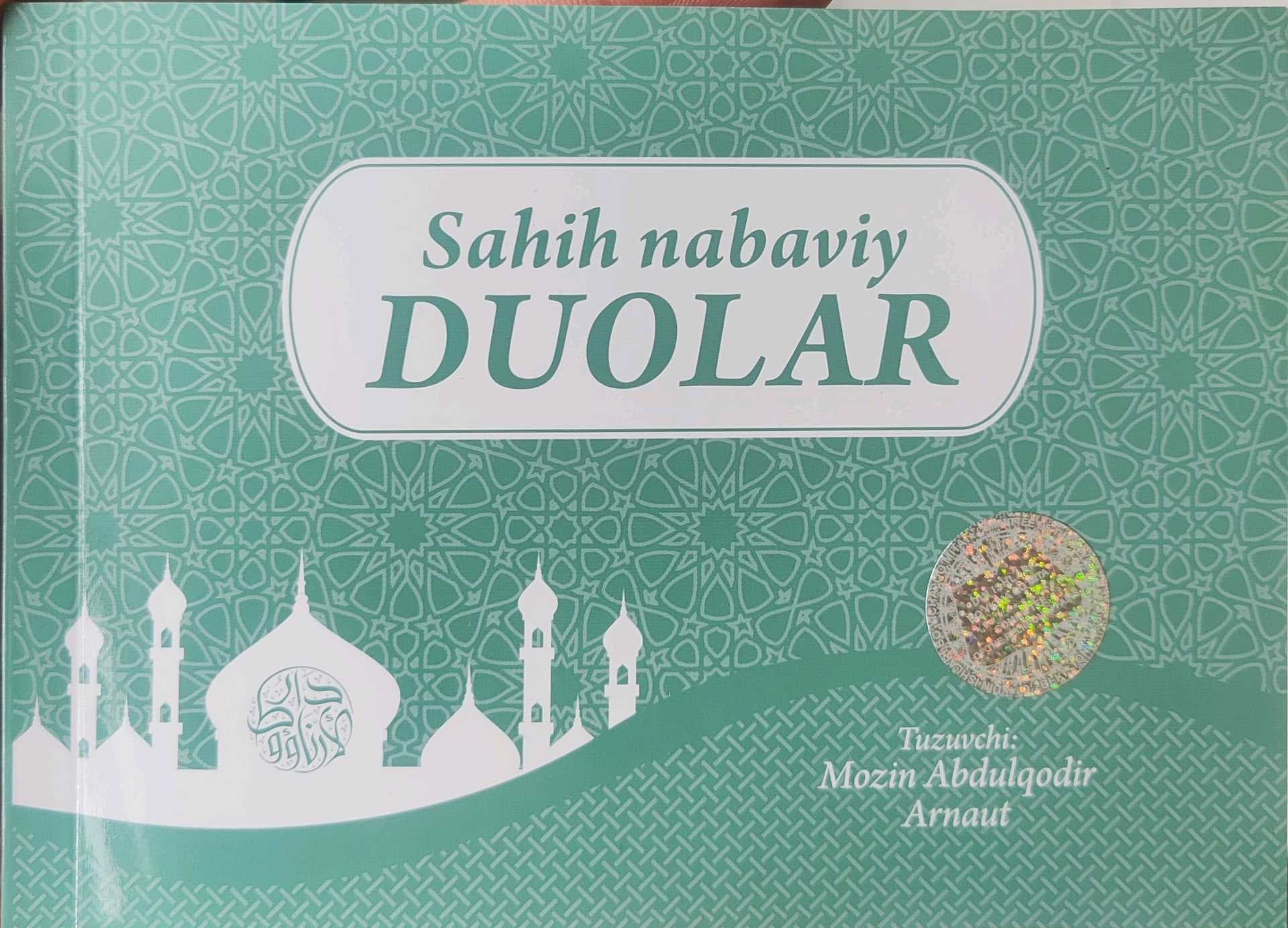 Sahih nabaviy duolar (lotin)