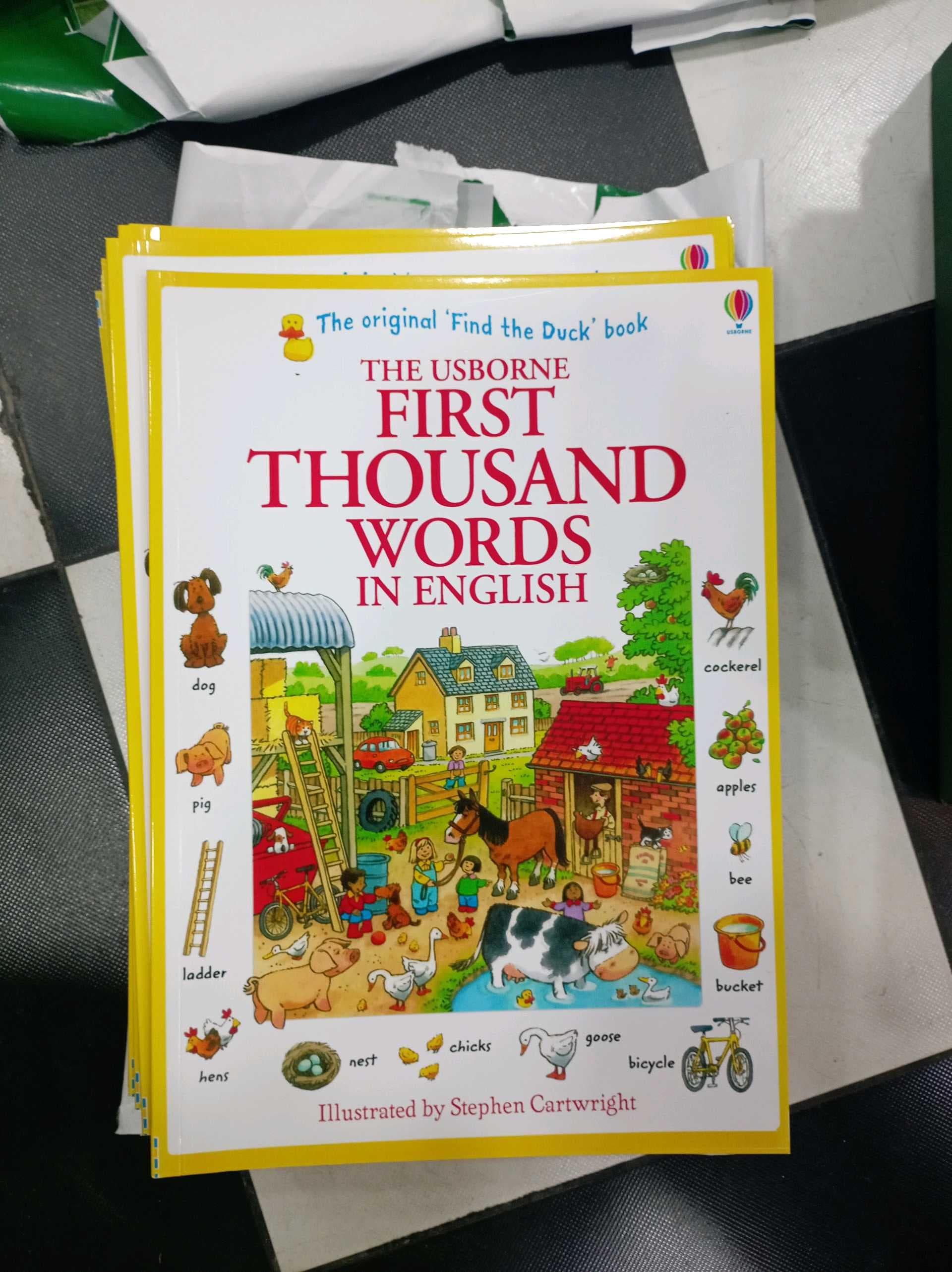 First thousand words in english
